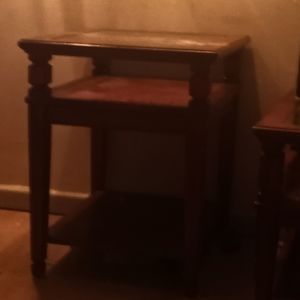 Soild mango coffee table with 2 matching end tables